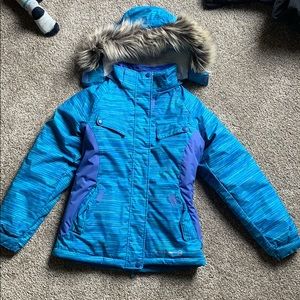 Kids snow ski jacket & overall
